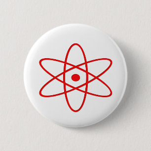 Atomic Blast 6 Cm Round Badge