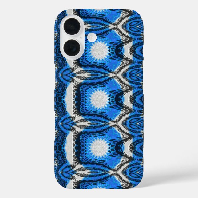 Atomic Blue Case-Mate iPhone Case (Back)