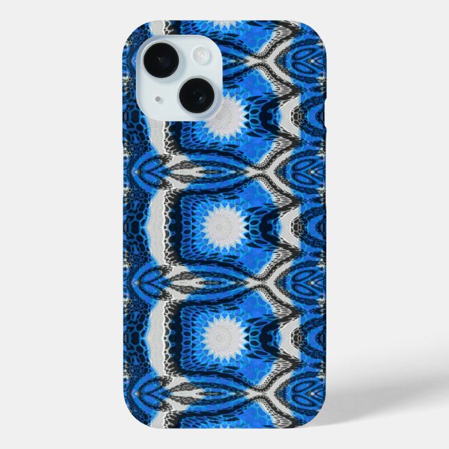 Atomic Blue Case-Mate iPhone Case (Back)