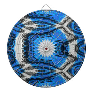 Atomic Blue Dartboard