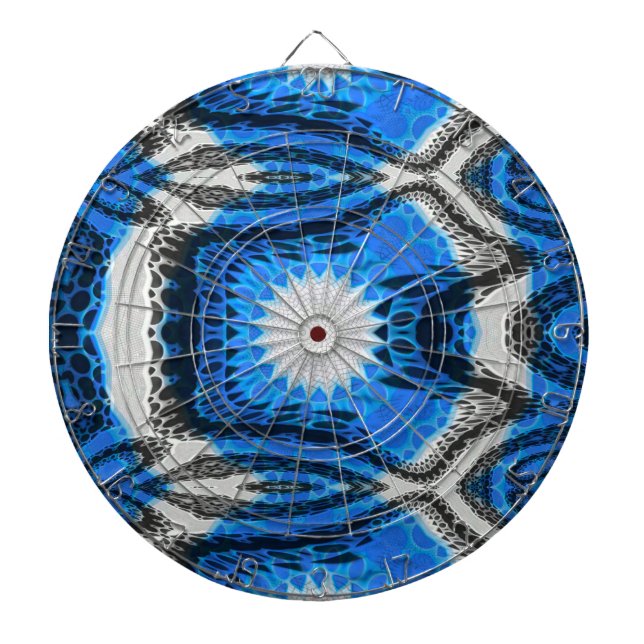 Atomic Blue Dartboard (Front)