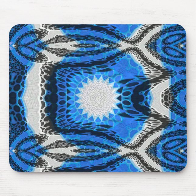 Atomic Blue Mouse Mat (Front)