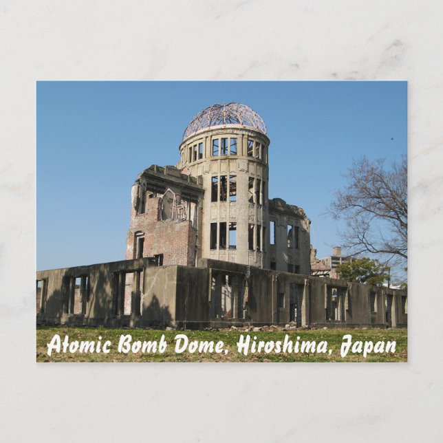 Atomic Bomb Dome, Hiroshima, Japan Postcard (Front)