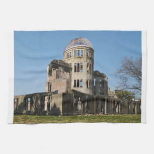 Atomic Bomb Dome, Hiroshima, Japan Tea Towel