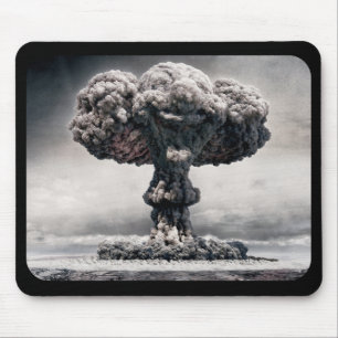 atomic bomb explosion mouse mat