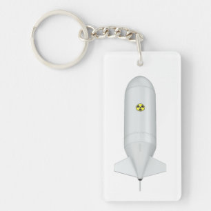 Atomic bomb key ring