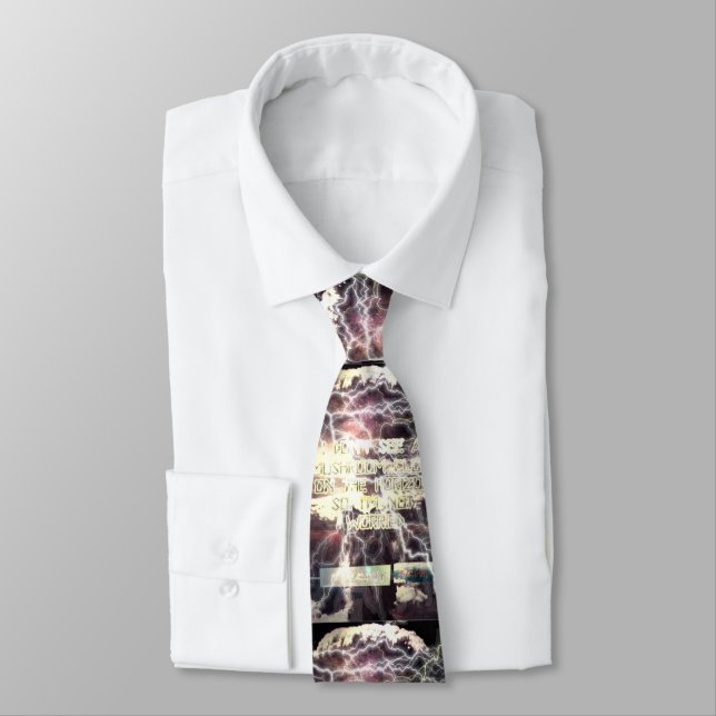 Atomic Bomb necktie (Tied)