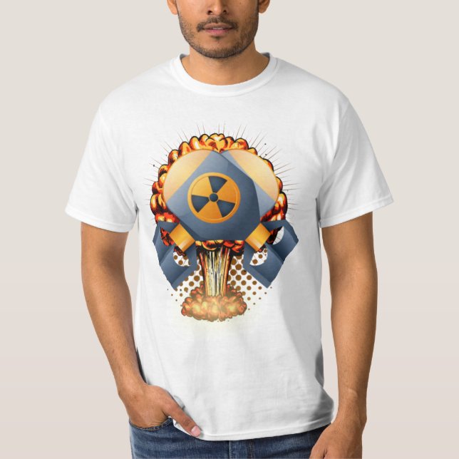Atomic Bombs - Atomic Explosion - Mushroom Cloud T-Shirt (Front)