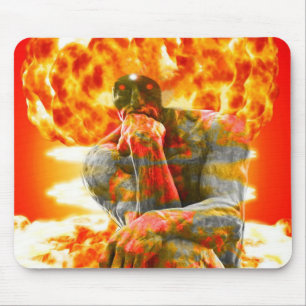 Atomic Brainstorm Mouse Mat