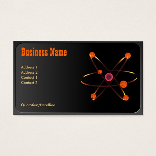 Atomic Business Card