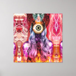 Atomic Canvas Print