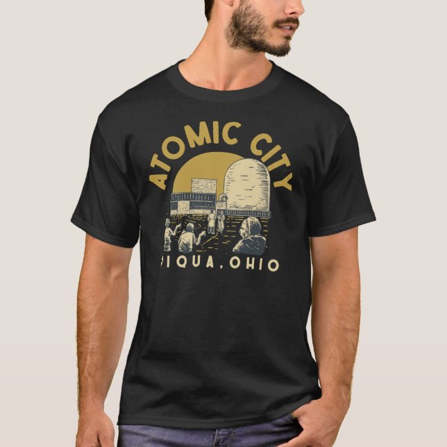 Atomic City - Piqua, Ohio Classic T-Shirt (Front)