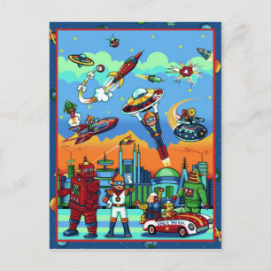 Atomic City Postcard