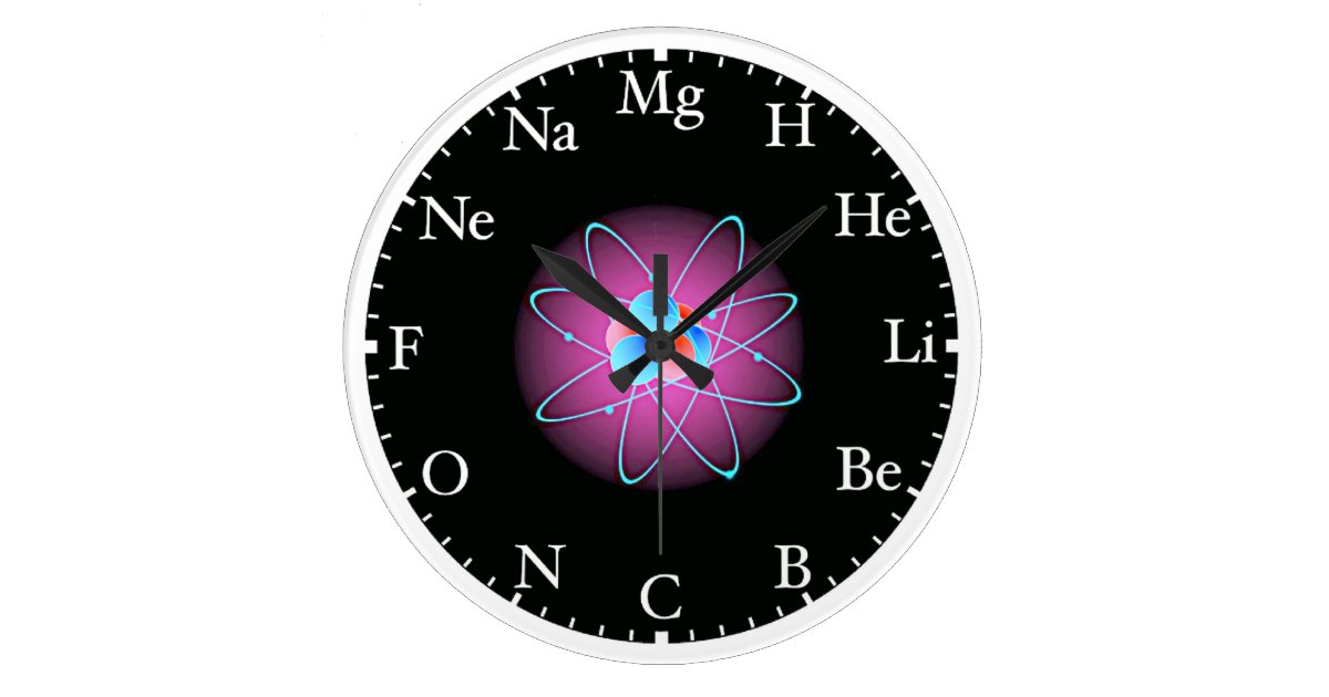 Atomic Clock Zazzle.co.uk