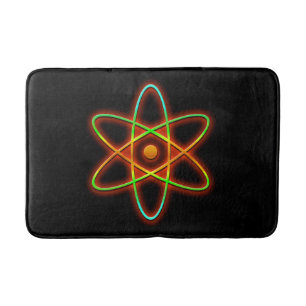 Atomic concept. bath mat