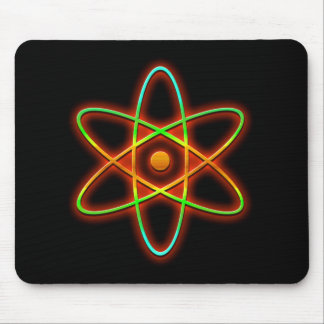 Atomic concept. mouse mat