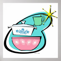 Atomic Cookware Design Poster