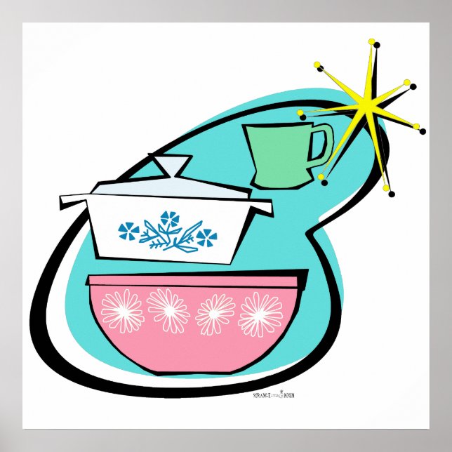 Atomic Cookware Design Poster (Front)