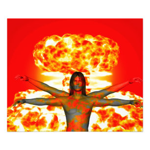 Atomic Creation Photo Print