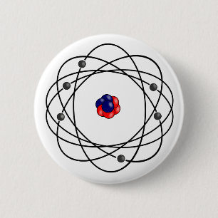 Atomic Design 6 Cm Round Badge
