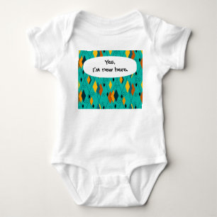 Atomic Diamonds  Baby Bodysuit