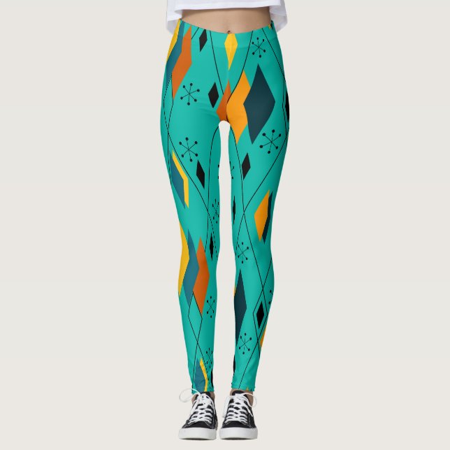 Atomic Diamonds  Leggings (Front)