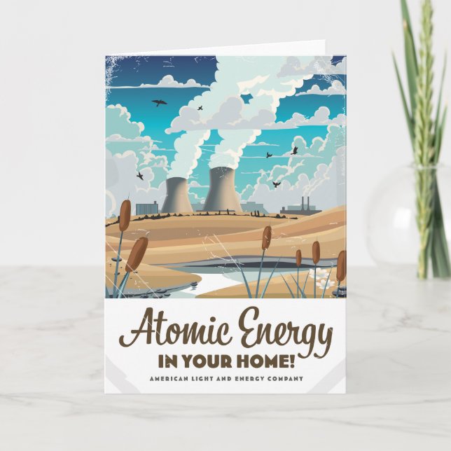 Atomic Energy Commercial  Invitation (Front)