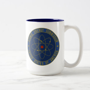 Atomic Energy Commission Two-Tone Coffee Mug