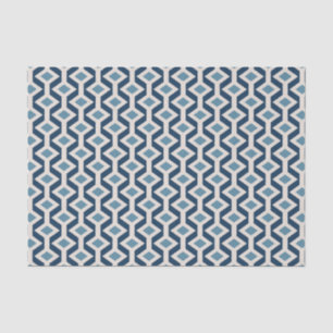 Atomic Era Inspired Geometric Pattern Tissue Paper