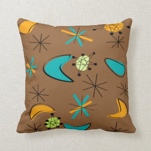 Atomic Era Inspired Pillow Design Mid-Century II