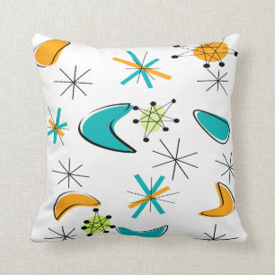 Atomic Era Inspired Pillow Design Mid-Century III