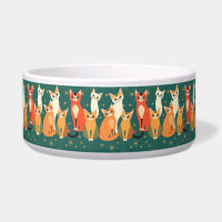 Atomic Era Vintage MCM Mid Century Modern Teal Cat