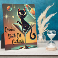 Atomic Futuristic Cosmic Black Cat Cocktails