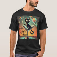 Atomic Futuristic Cosmic Black Cat Cocktails