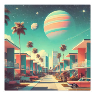 Atomic Futuristic New Florida Apartments Photo Print