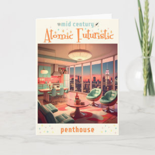 Atomic Futuristic Penthouse Apartment Card