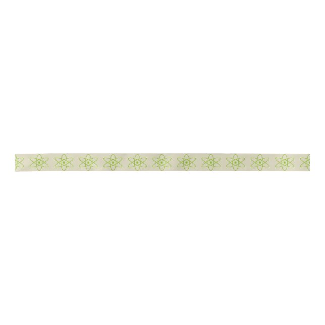 Atomic Green 1.5 Inch Ribbon Satin Ribbon (Front)