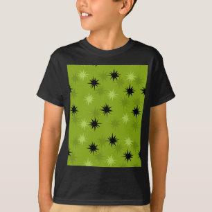 Atomic Green Starbursts Kids T-Shirt