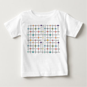 Atomic Grid  Baby T-Shirt