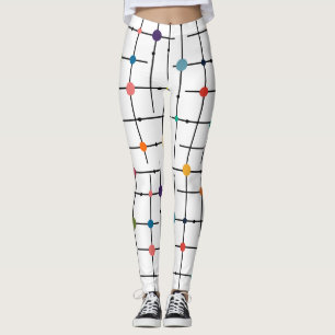 Atomic Grid  Leggings