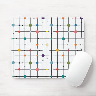 Atomic Grid  Mouse Mat