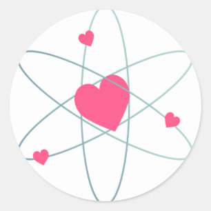 Atomic Heart Classic Round Sticker