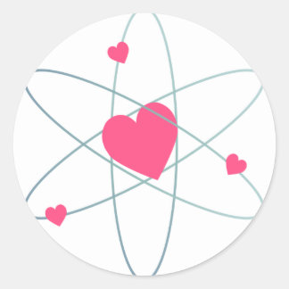 Atomic Heart Classic Round Sticker