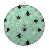 Atomic Jade & Mint Starbursts Igloo Dart Board