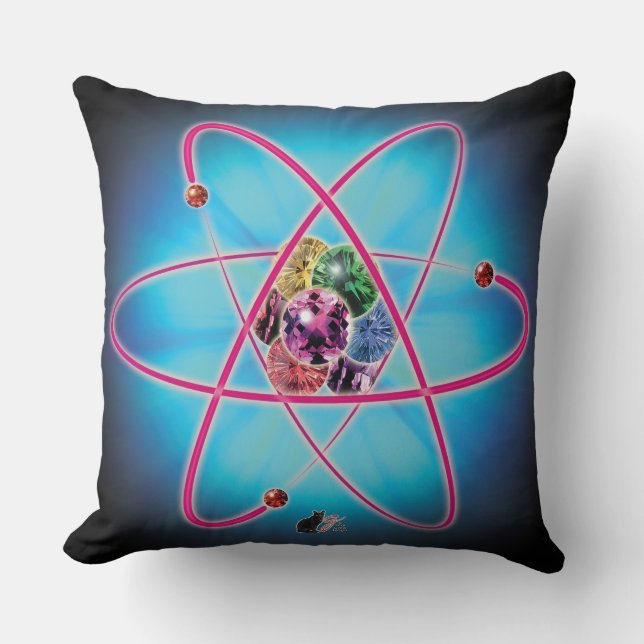 Atomic Jewels Cushion (Front)