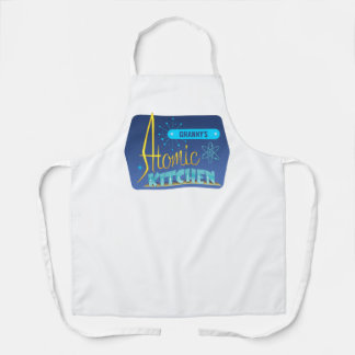 Atomic Kitchen Customise name Apron