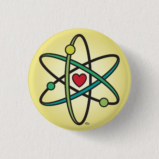 Image of Atomic Love 3 Cm Round Badge