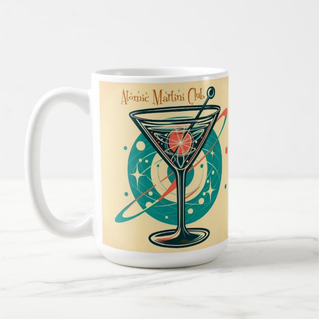 Atomic Martini Club  Coffee Mug (Left)