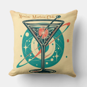 Atomic Martini Club  Cushion