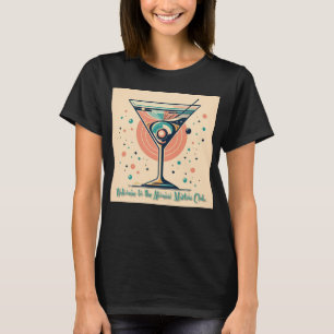 Atomic Martini Club Retro Futuristic Space Age T-Shirt